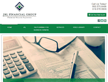 Tablet Screenshot of jrlfinancialgroup.com